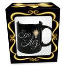 Caneca Frases Preta Sortida 320mL