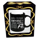 Caneca Frases Preta Sortida 320mL