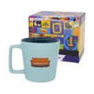 Caneca Friends Zona Criativa Série de Tv Sofá Central Perk Xicara Cerâmica Buck 400ml Presente Café Geek Cor:VerdeNome