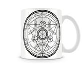 Caneca Fullmetal Alchemist human transmutation circle