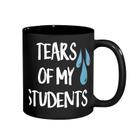 Caneca Funny Teacher Tears of My Students 350 ml de cerâmica