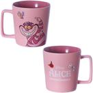 Caneca Gato Risonho Alice Cerâmica Rosa 400ML Oficial Disney - Zona Criativa Caneca Gato Risonho Alice Cerâmica Rosa 400ML Oficial Disney - Zona Criativa