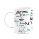 Caneca Geek Dev Programador - Data Science - Branca