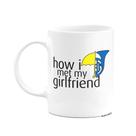 Caneca Geek - How i met my girlfriend - branca 325ml Caneca Geek - How i met my girlfriend - branca 325ml