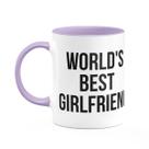 Caneca Geek World's Best Girlfriend - The Office - B-lilac