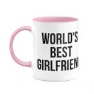 Caneca Geek World's Best Girlfriend - The Office - B-pink