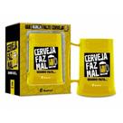 Caneca Gel 300ml Temas - Cerveja Faz Mal Quando Falta