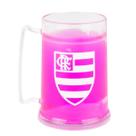 Caneca Gel Isolante Térmico 300ml Flamengo Rosa