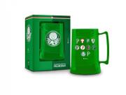 Caneca Gel Palmeiras 300ml Brasfoot - Mantenha sua Bebida Gelada