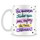 Caneca Girl Boss - Empoderamento Feminino em Cerâmica 325ml