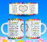 Caneca gospel frases religiosas versículos bíblicos motivacionais 55
