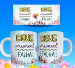 Caneca gospel frases religiosas versículos bíblicos motivacionais 60