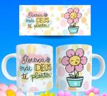 Caneca gospel frases religiosas versículos bíblicos motivacionais 64