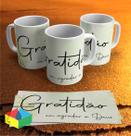 Caneca Gratidão em agradar - Porcelana