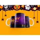 Caneca Happy Halloween Dia Das Bruxas Terror Festa Fantasia - MEGA OFERTA!