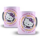 Caneca Hello Kitty Porcelana Personalizada Modelo 11