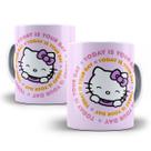 Caneca Hello Kitty Porcelana Personalizada Modelo 11
