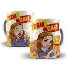 Caneca Hermione Harry Potter Com Café Sem Café Personalizada