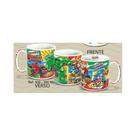 Caneca Heróis Homem-Aranha Hulk Thor Capitão 300ml Caneca Heróis Homem-Aranha Hulk Thor Capitão 300ml