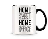 Caneca Home Sweet Office Preta Caneca Home Sweet Office Preta