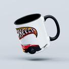 Caneca Hot Wheels Branca - Fun Divirta-se