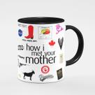 Caneca How I Met Your Mother - B-black Caneca How I Met Your Mother - B-black