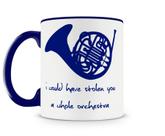 Caneca how i met your mother blue horn azul