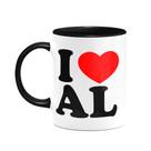 Caneca I Love AL - Alagoas - 325ml - B-black Caneca I Love AL - Alagoas - 325ml - B-black