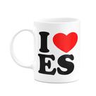 Caneca I Love ES - Espírito Santo - 325ml branca