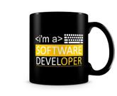Caneca I'm a Software Developer Black