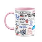 Caneca Icons Moments - Greys Anatomy - B-pink