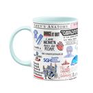 Caneca Icons Moments - Greys Anatomy - Baby blue