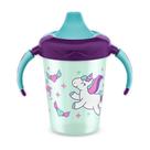 Caneca Infantil Antivazamento Magia Lilás 207ml - Lillo