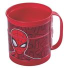 Caneca Infantil divertida Homem Aranha 360ml Plasutil ref.14461