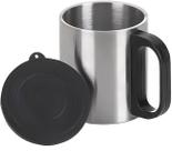 Caneca Inox 180ml com Cabo e Tampa - Dispropil
