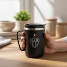 Caneca inox infinity 450ml atlético