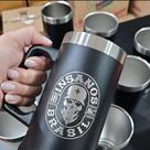 Caneca insanos térmica, 300 ml copo básico modelo caneca, com asa