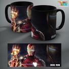 Caneca Iron Man - Série Marvel - Cerâmica AAA+ - 325ml