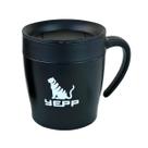 Caneca isotérmica de aço inoxidavel com colher 300ml