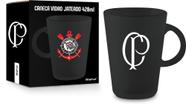 Caneca Jateada Corinthians Xícara Café Timão Torcedor Oficial - Brasfoot
