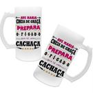 Caneca jateada ''prepara o fígado''
