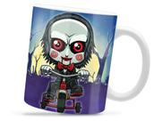 Caneca Jigsaw Halloween Divertida Porcelana Xícara 325ml + Caixa Presente Caneca Jigsaw Halloween Divertida Porcelana Xícara 325ml + Caixa Presente