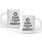 Caneca Keep Calm And Reboot Studio Geek