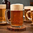 Caneca Kit de Chopp 2X Unidades Vidro 400 ml Copo de Cerveja Canecas Conjunto Pai Caneca Kit de Chopp 2X Unidades Vidro 400 ml Copo de Cerveja Canecas Conjunto Pai