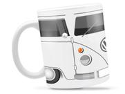 Caneca Kombi Divertida Porcelana Xícara 325ml + Caixa Presente Caneca Kombi Divertida Porcelana Xícara 325ml + Caixa Presente