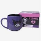 Caneca Kuromi Coração Sanrio 400ml Xicara Maggie Cerâmica Licenciada Café Cha Caneca Kuromi Coração Sanrio 400ml Xicara Maggie Cerâmica Licenciada Café Cha