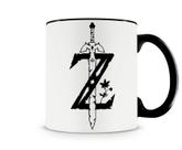Caneca Legend Of Zelda Esp Preta