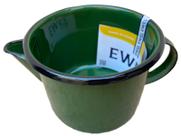 Caneca Leiteira com Bico Esmaltada Tradicional 1 Litro Ewel