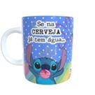 Caneca Lilo Stitch Cerveja Já Tem Agua Caneca Lilo Stitch Cerveja Já Tem Agua