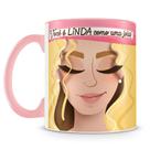 Caneca Linda como uma Jóia - Personalizada com Frase Inspiradora - 325 ml